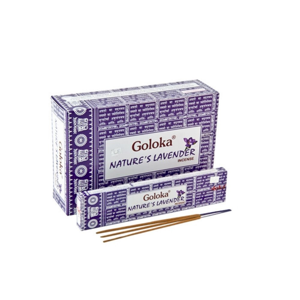 Goloka Nature's Lavender (Levendula) füstölő