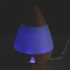 Kép 5/7 - Aroma diffúzor 7 színű LED világítással Drop - 235ml