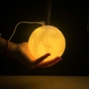 Kép 3/12 - Aroma diffúzor LED világítással, Moon - 880ml