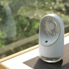 Kép 9/10 - Akkumulátoros aroma diffúzor ventilátorral, kék - 200ml