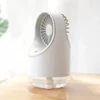Kép 2/10 - Akkumulátoros aroma diffúzor ventilátorral, kék - 200ml