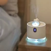 Kép 2/6 - Akkumulátoros diffúzor LED világítással, mesefigurás, fehér - 500ml