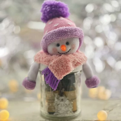 Hóember aromaolaj csomag - Rózsaszín-lila, 4x10ml