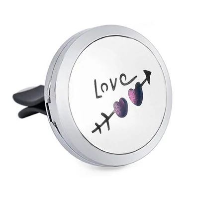 Autós aroma diffúzor klipsz - Love