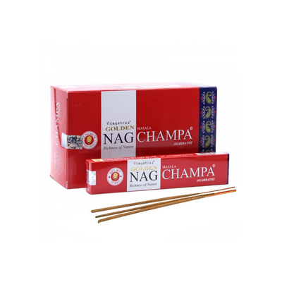 Golden Nag Masala Füstölő - Champa