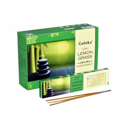 Goloka aromaterápiás masala füstölő - Citromfű