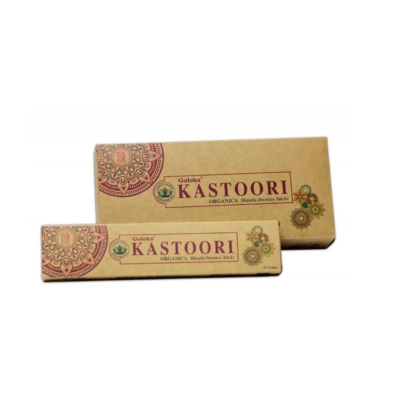 Goloka Kastoori (Pézsma) Organikus füstölő