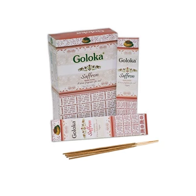 Goloka Saffron (Sáfrány) füstölő
