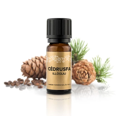 Cédrusfa illóolaj, 100% tiszta - 10ml