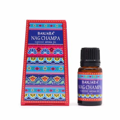Nag Champa aromaolaj 10ml - Banjara