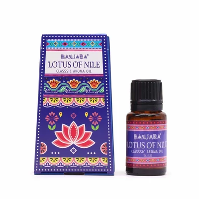 Nílusi Lótusz aromaolaj 10ml - Banjara
