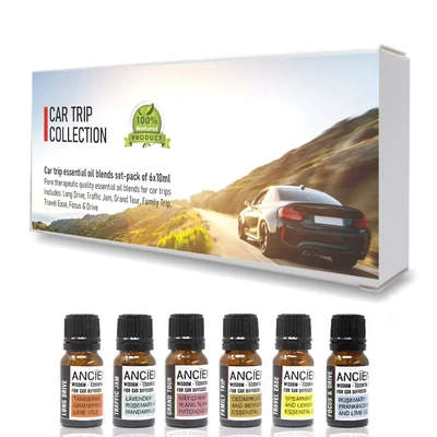 Illóolaj keverék csomag, Autós utazás 6x10ml