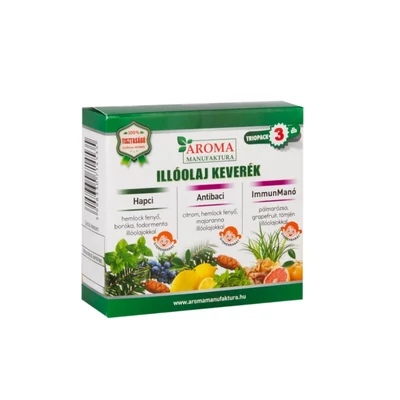Gyermek egészségőr illóolaj keverék csomag - 3x10 ml