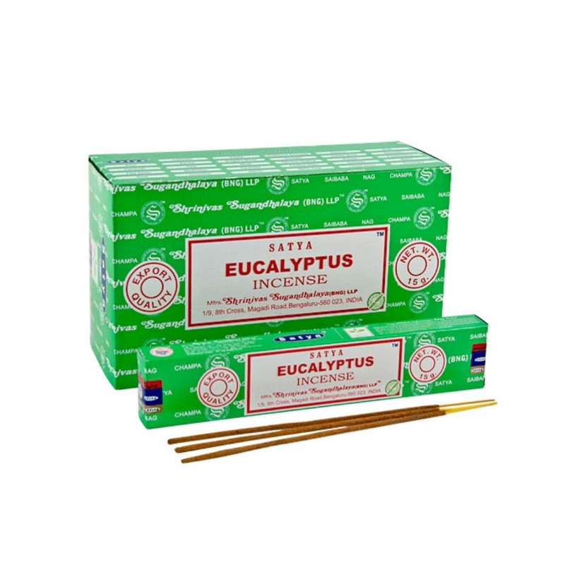 Satya Masala Füstölő - Eukaliptusz