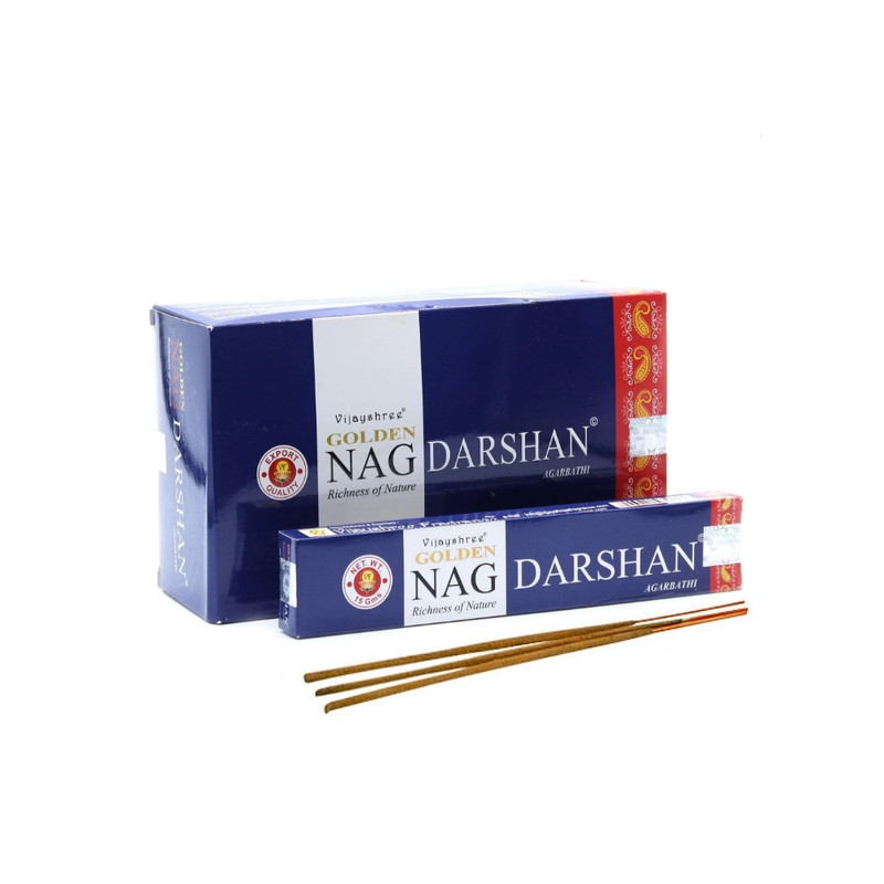 Golden Nag Masala Füstölő - Darshan