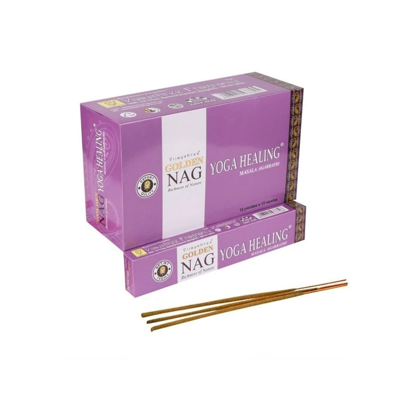 Golden Nag Masala Füstölő - Gyógyító Jóga (Yoga Healing)