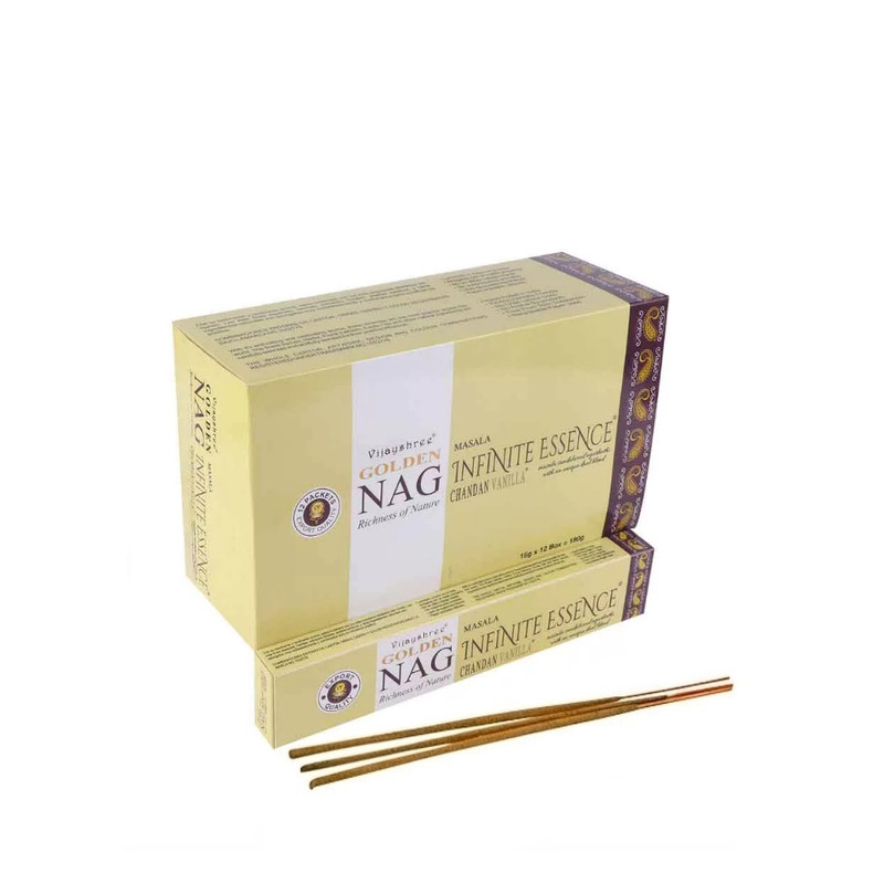 Golden Nag Masala Füstölő - Végtelen Esszencia (Infinite Essence)
