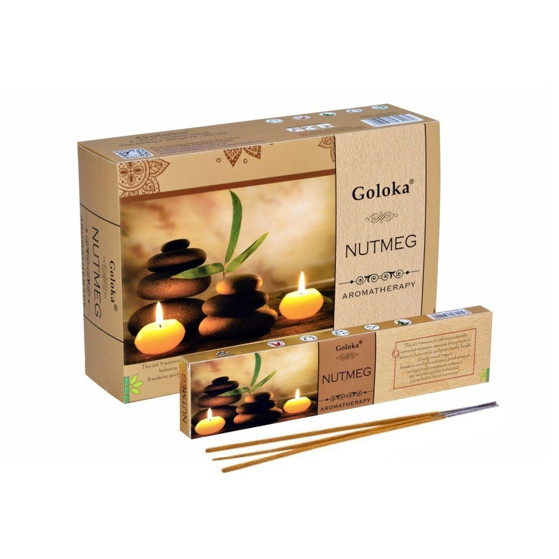 Goloka aromaterápiás füstölő - Szerecsendió