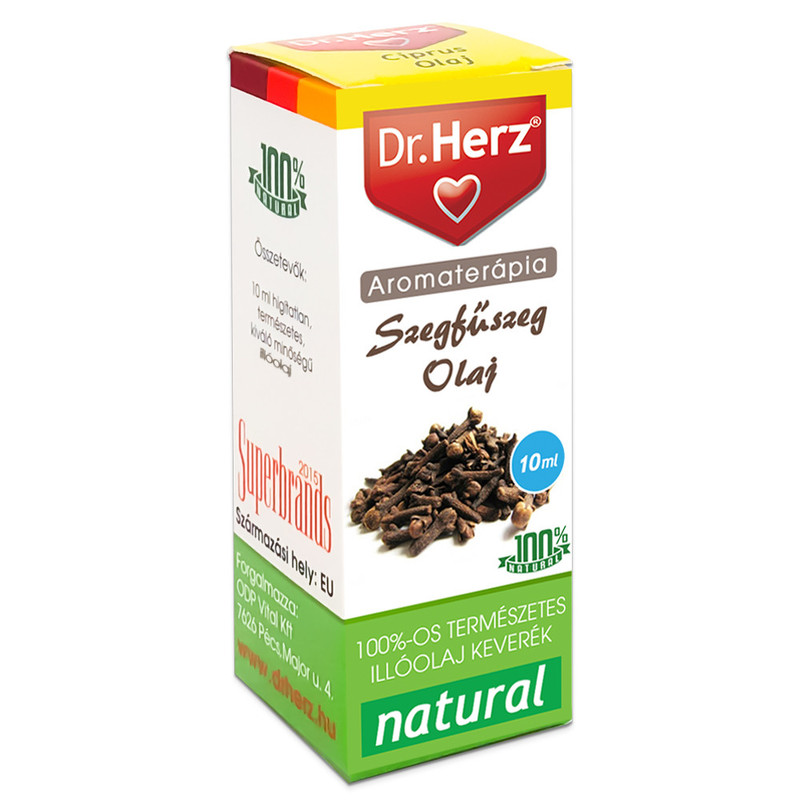 Szegfűszeg illóolaj, 100% tiszta - 10ml