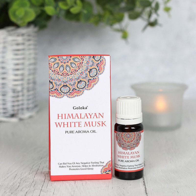 Himalájai Fehér Pézsma aromaolaj 10ml - Goloka