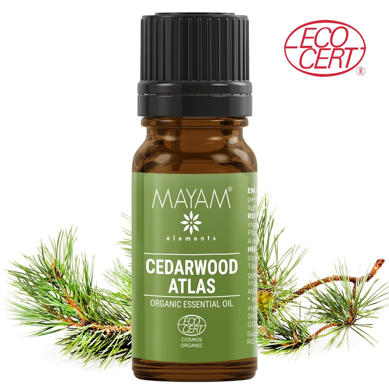 Atlaszcédrus bio illóolaj, 100% tiszta - 10ml Atlaszcédrus bio illóolaj, 100% tiszta - 10ml