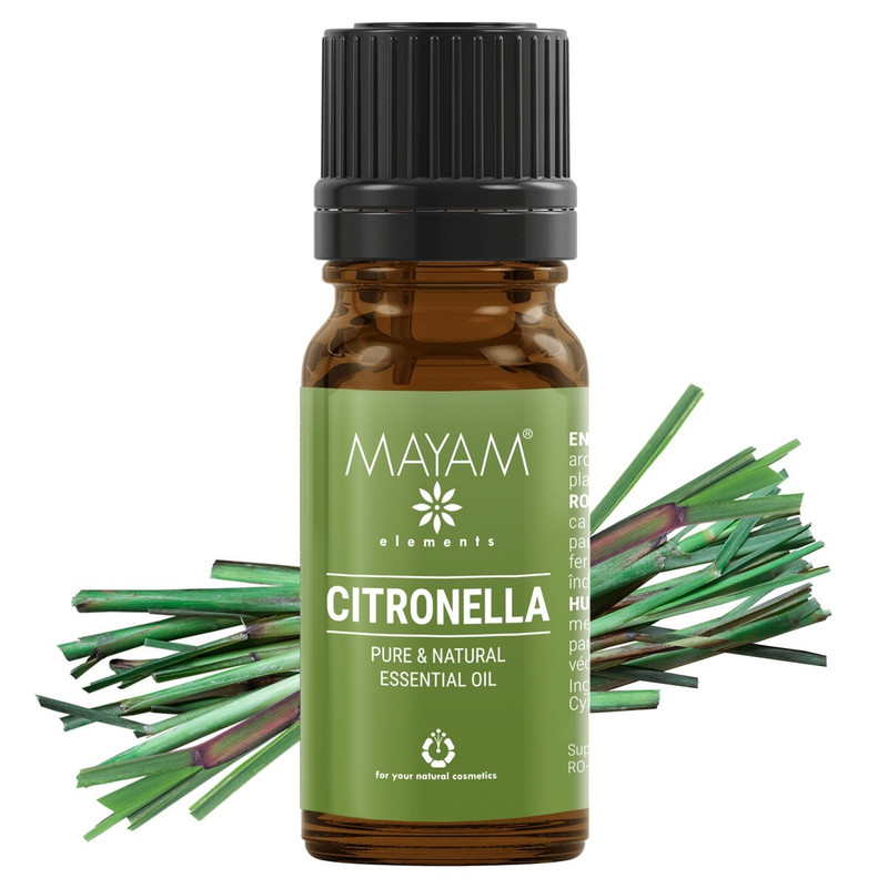 Citronella illóolaj, 100% tiszta - 10ml