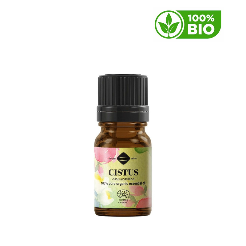 Balzsamosszuhar (Cistus) bio illóolaj, 100% tiszta - 5ml