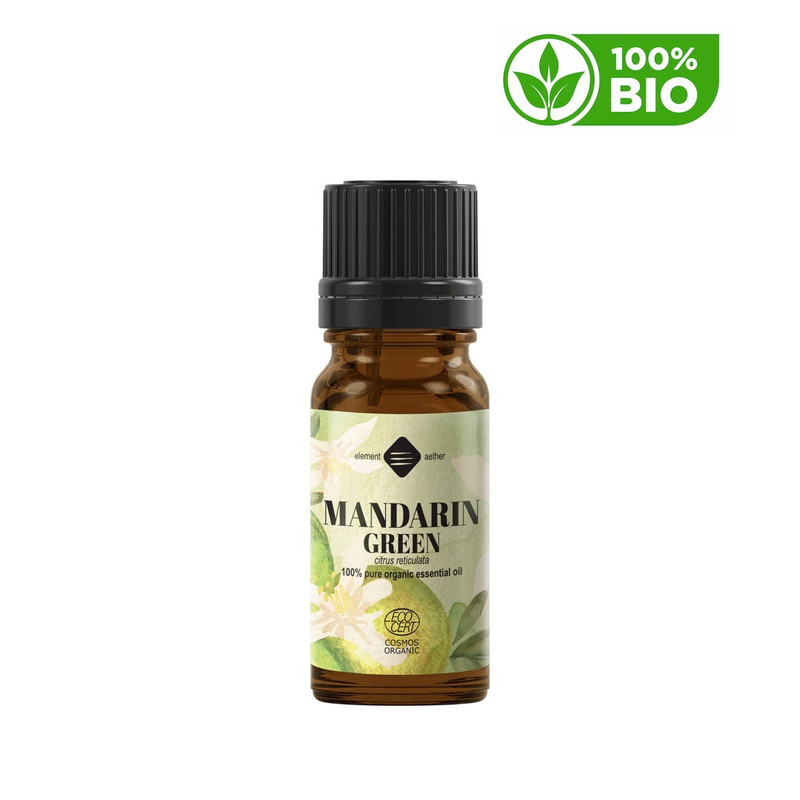 Zöld mandarin bio illóolaj, 100% tiszta - 10ml