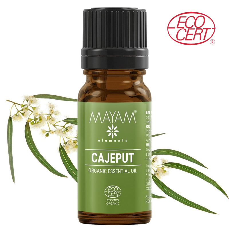 Kajeput bio illóolaj, 100% tiszta - 10ml Kajeput bio illóolaj, 100% tiszta - 10ml