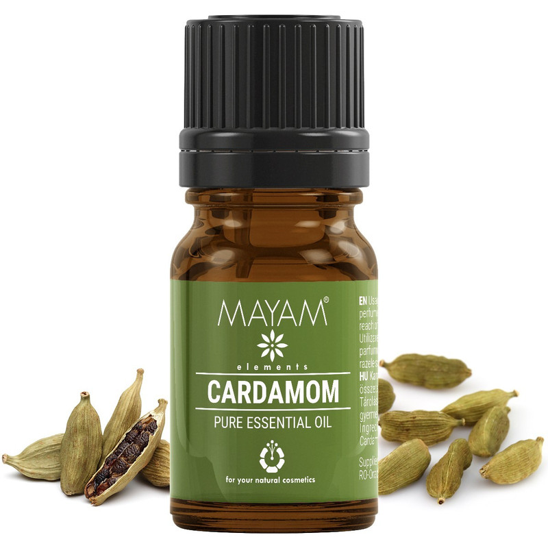 Kardamom illóolaj, 100% tiszta - 5ml