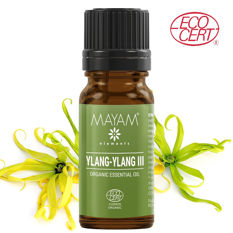 Ylang-Ylang bio illóolaj, 100% tiszta - 10ml Ylang-Ylang bio illóolaj, 100% tiszta - 10ml