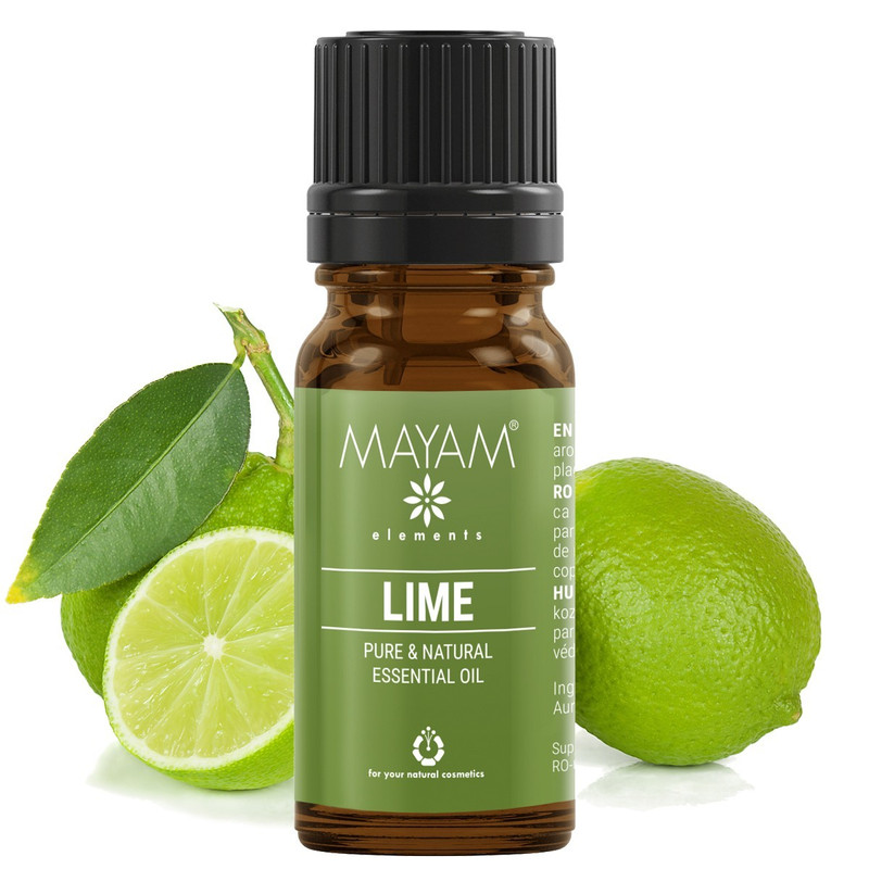 Zöld citrom (lime) illóolaj, 100% tiszta - 10ml Zöld citrom (lime) illóolaj, 100% tiszta - 10ml