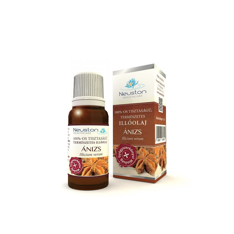 Ánizs illóolaj, gyógyszerkönyvi minőség, 100% tiszta - 10ml