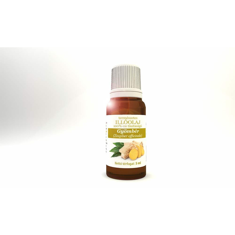 Gyömbér illóolaj, 100% tiszta - 5ml