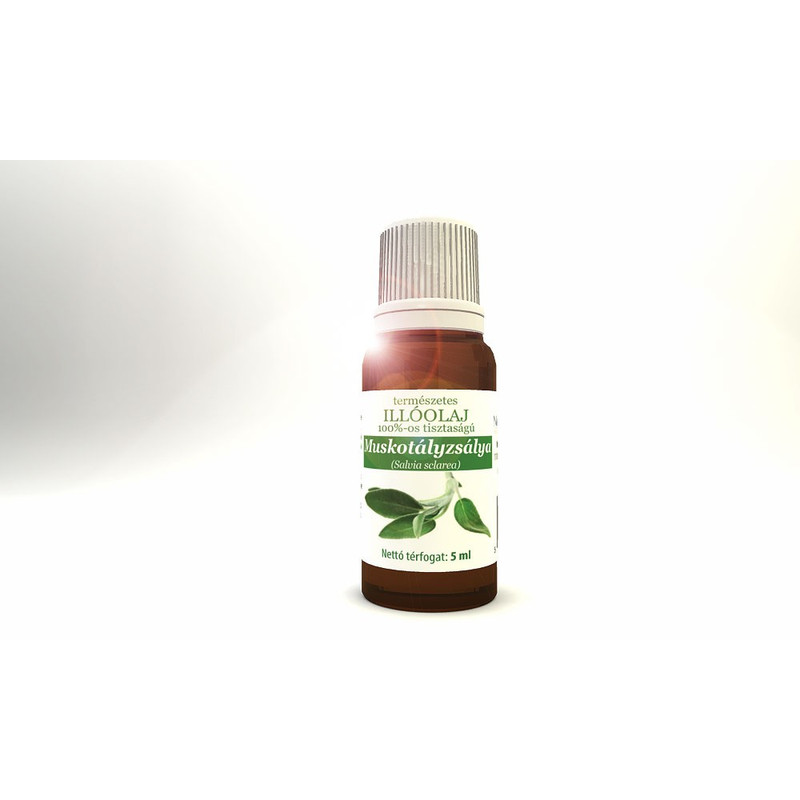 Muskotályzsálya illóolaj, 100% tiszta - 5ml