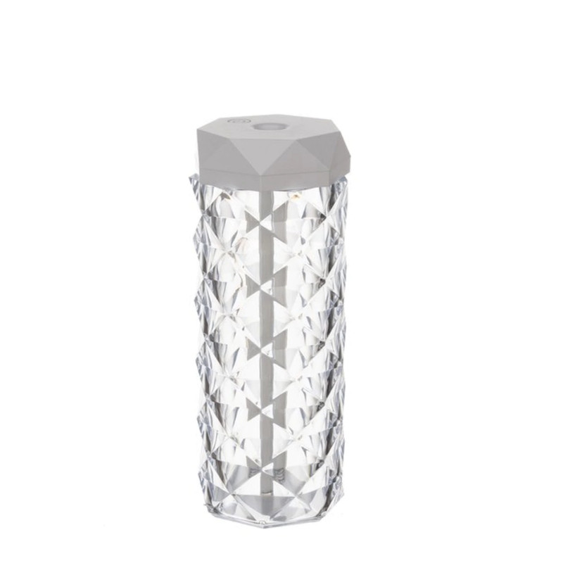 Párásító diffúzor Crystal, fehér - 400ml