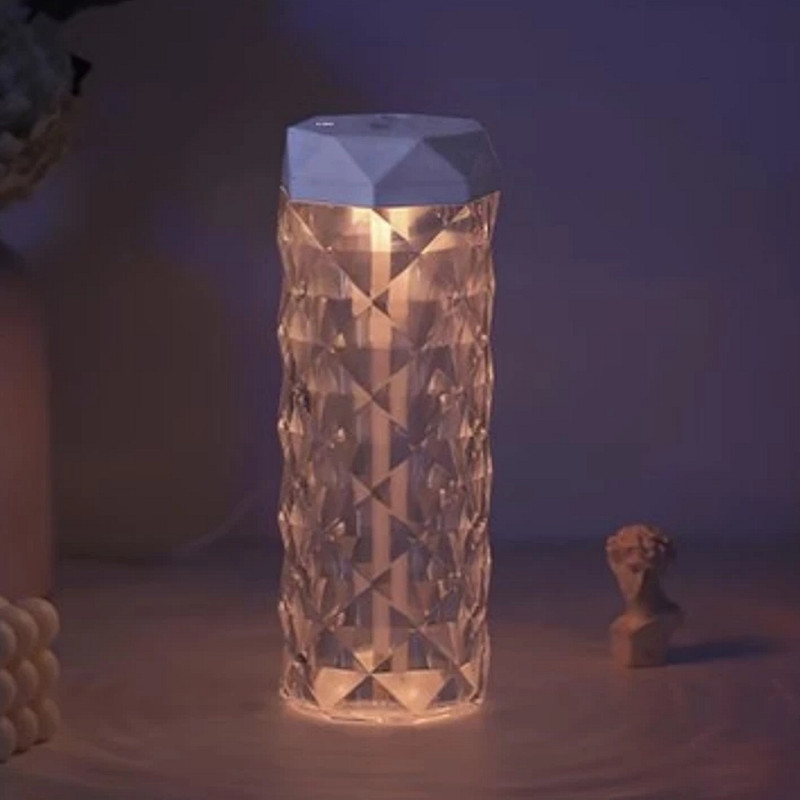 Párásító diffúzor Crystal, fehér - 400ml