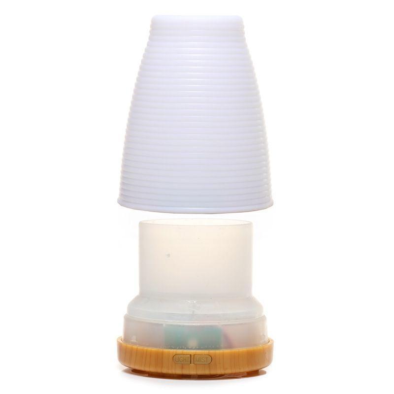 Aroma diffúzor 7 színű LED világítással, időzítővel Slim - 120ml