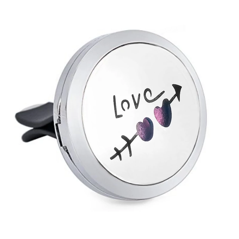 Autós aroma diffúzor klipsz - Love