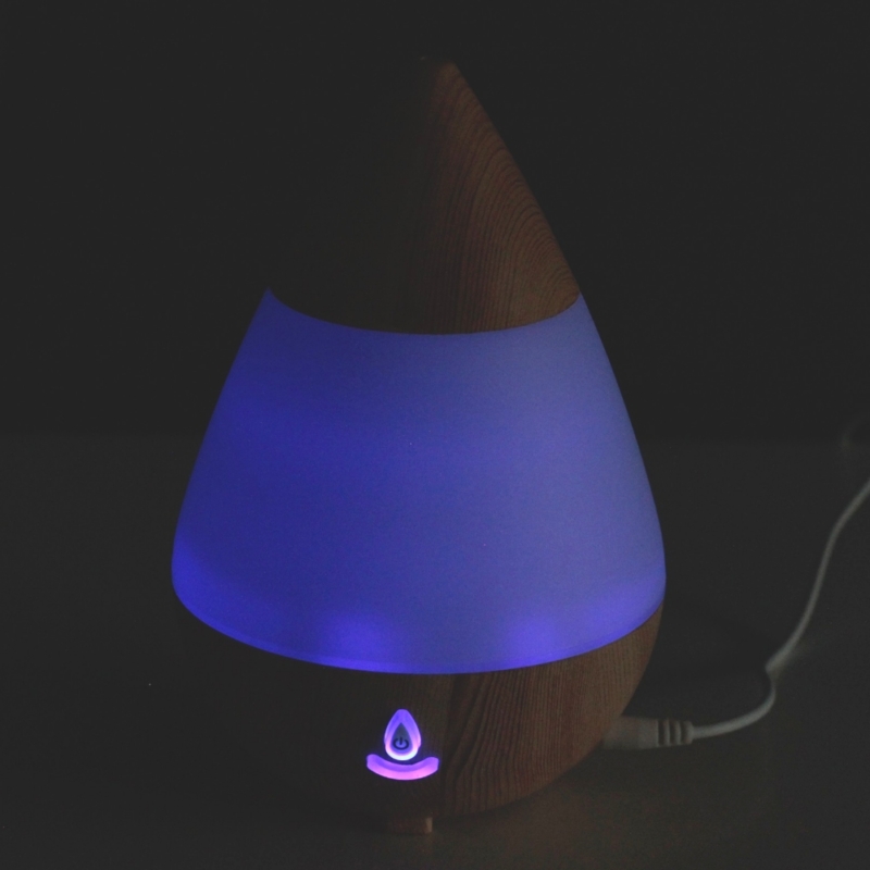 Aroma diffúzor 7 színű LED világítással Drop - 235ml