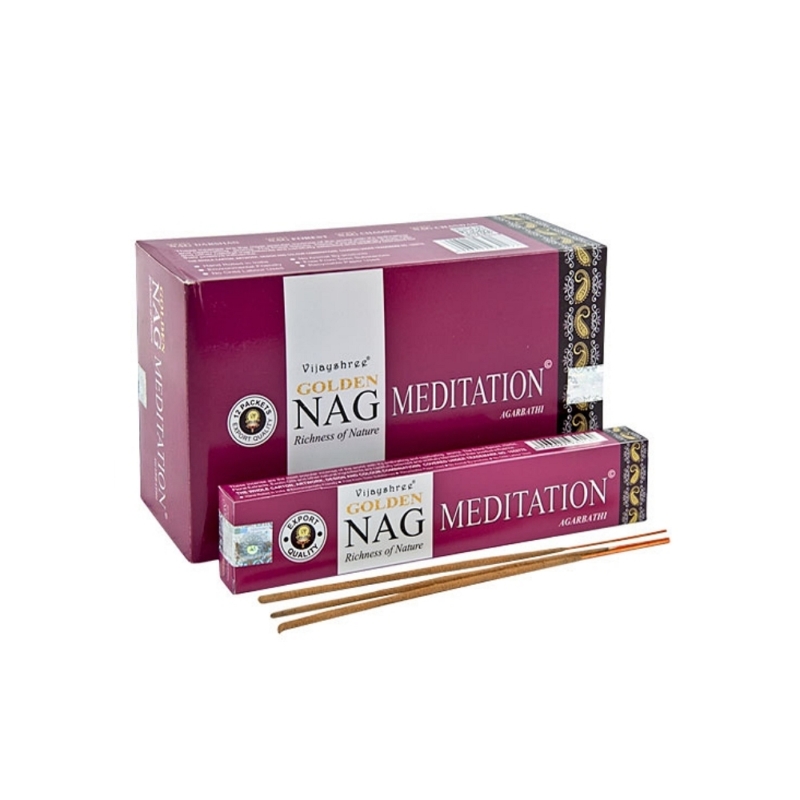 Golden Nag Masala Füstölő - Meditáció (Meditation)
