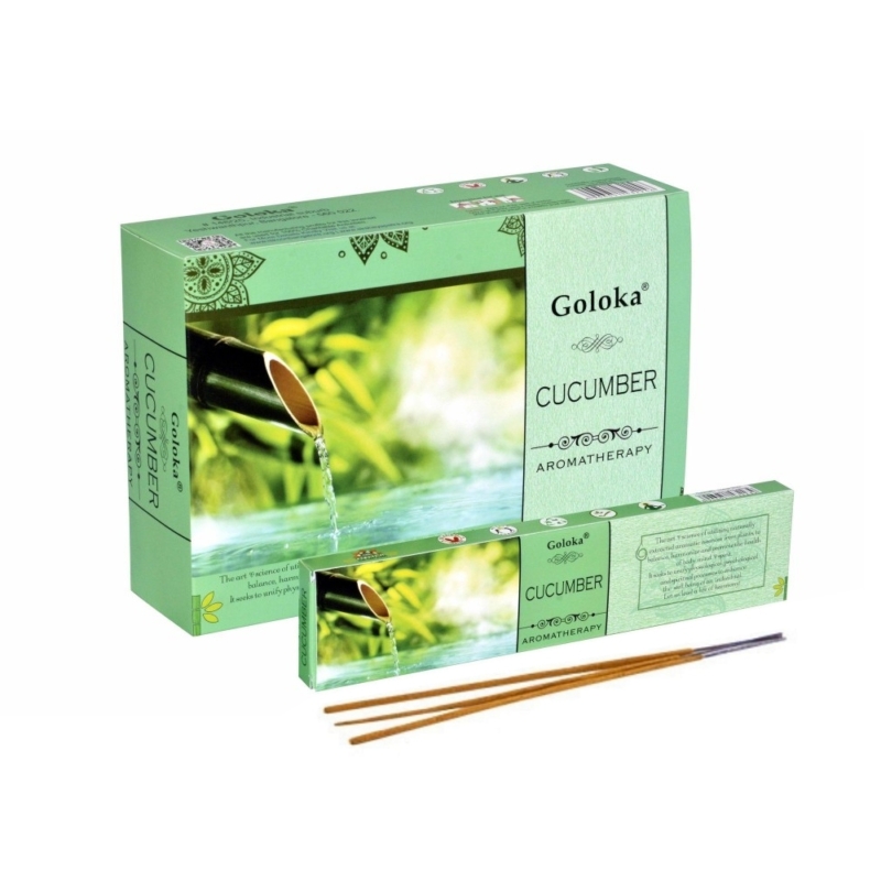 Goloka aromaterápiás füstölő - Uborka