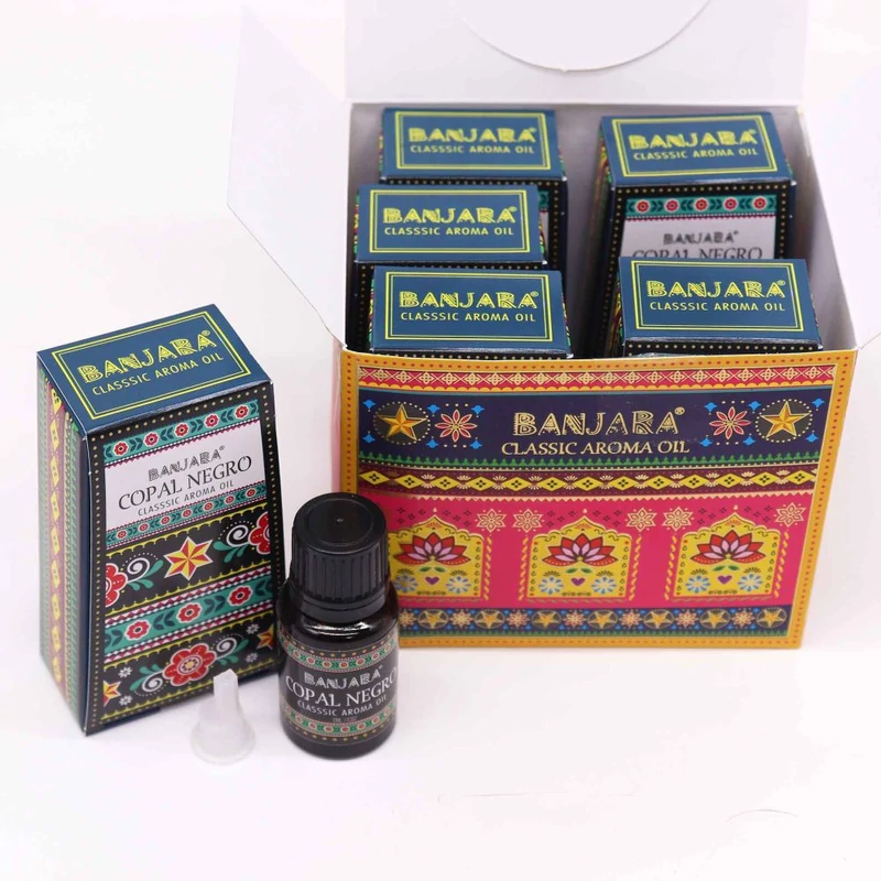 Fekete Kopál aromaolaj 10ml - Banjara