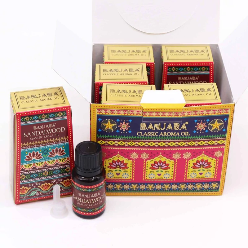 Szantálfa aromaolaj 10ml - Banjara