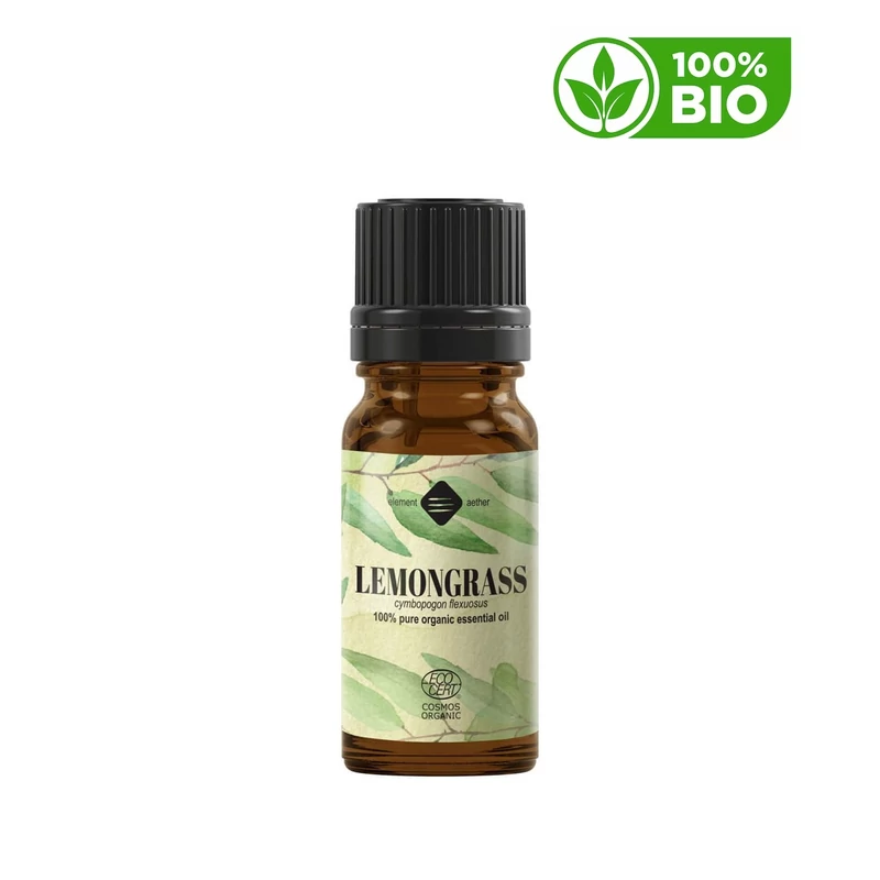 Citromfű bio illóolaj, 100% tiszta - 10ml
