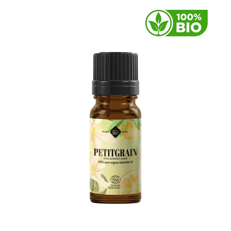 Keserűnarancs bio illóolaj (Petitgrain), 100% tiszta - 10ml