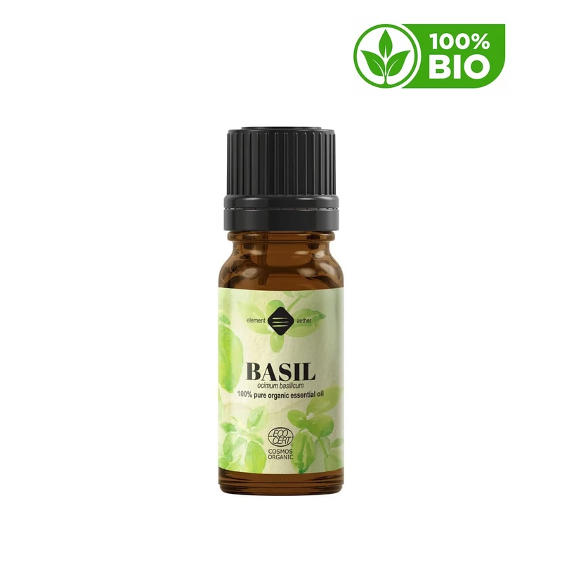 Trópusi bazsalikom bio illóolaj, 100% tiszta - 10ml