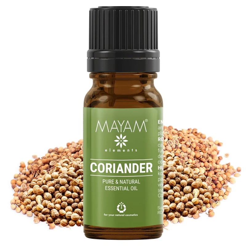 Koriander illóolaj, 100% tiszta - 10ml