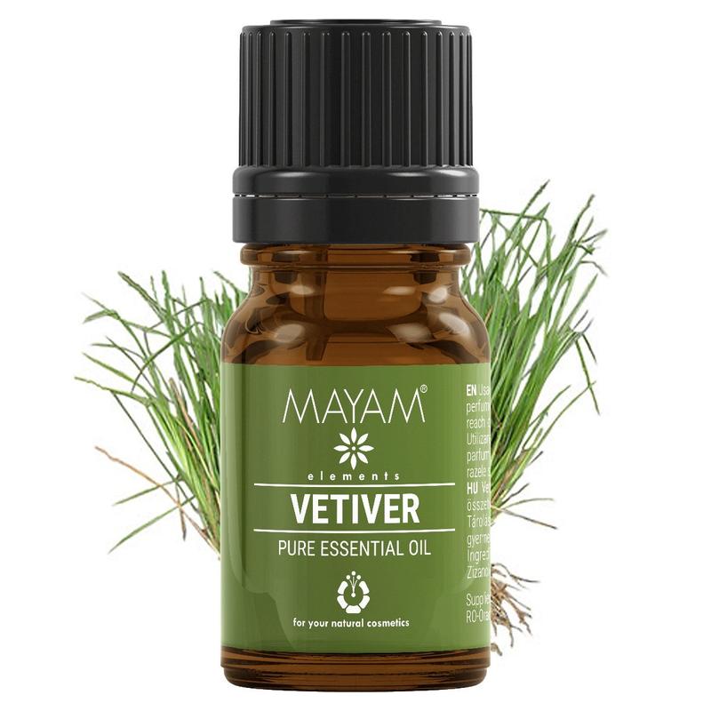 Vetiver illóolaj, 100% tiszta - 5ml