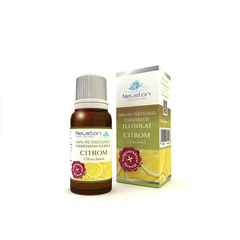 Citrom illóolaj, gyógyszerkönyvi minőség, 100% tiszta - 10ml 